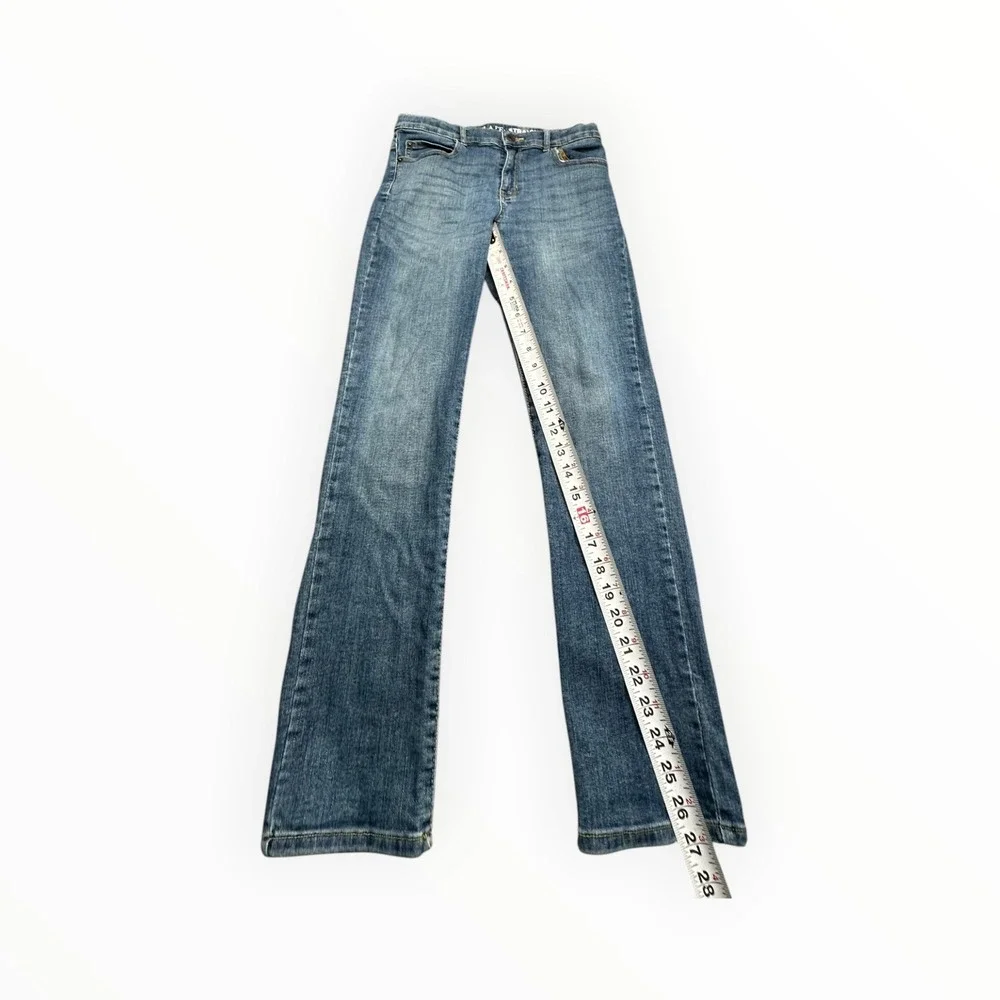 The Children's Place Jeans Boys 12 Blue Straight Leg Stretch Adjustable Waist